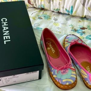 Charming Chanel Ballerina Flats Size 6